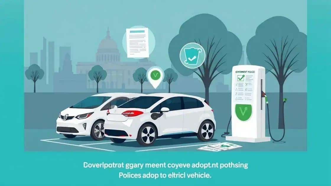 The impact of government policies on EV adoption
