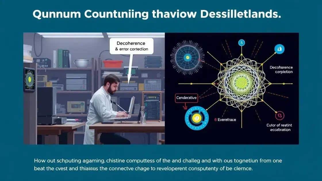 Challenges facing quantum computing development
