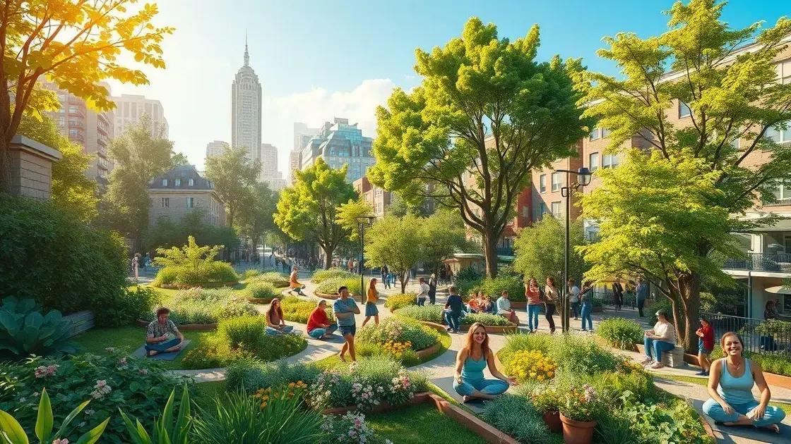 Benefits of green infrastructure