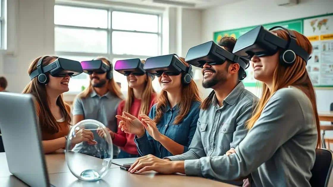 Benefits of VR in educational settings