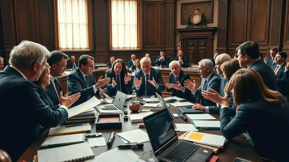 Key players in budget debates