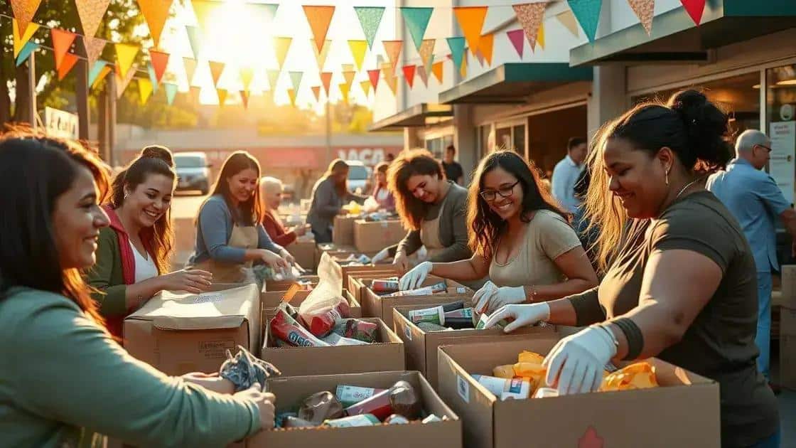 How communities can support food distribution efforts