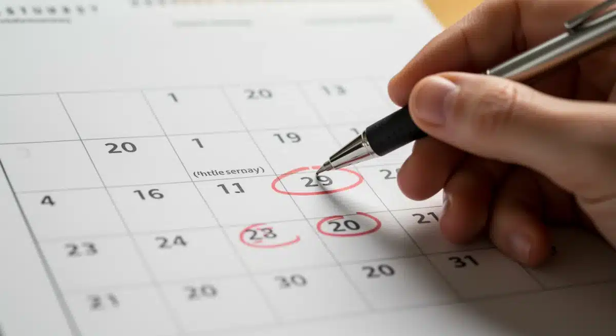 Calendar highlighting important Medicare enrollment deadlines.