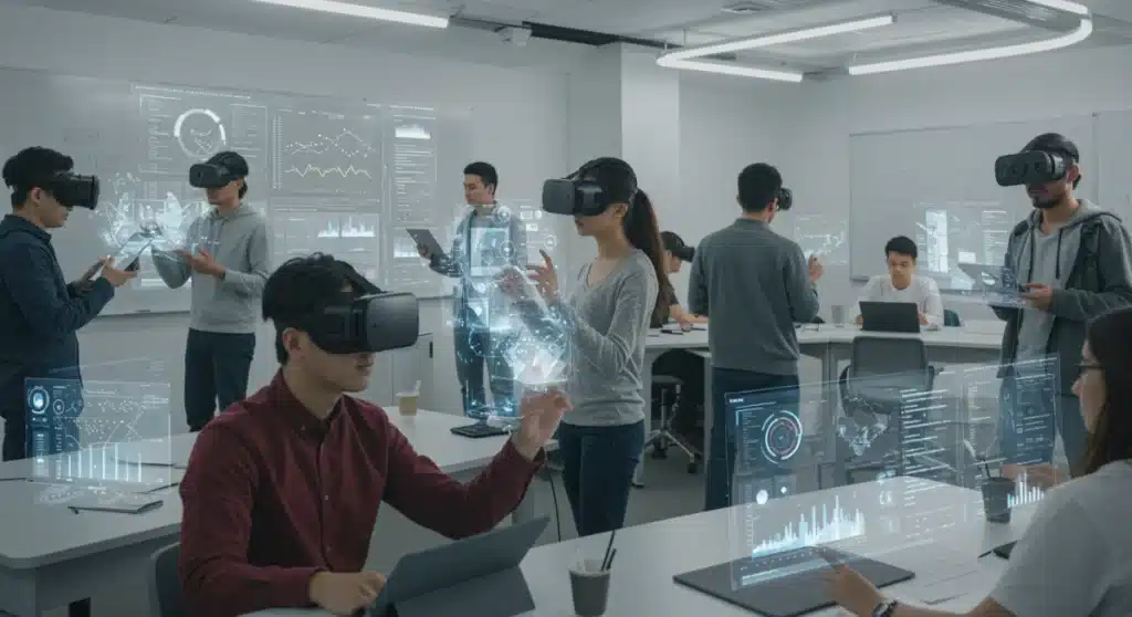 Future of Online Learning: 4 Tech Reshaping US Higher Ed 2025