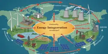 Illustration of 2025 US energy policy convergence with diverse energy sources