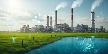 Advanced industrial facility with emission controls for cleaner environment