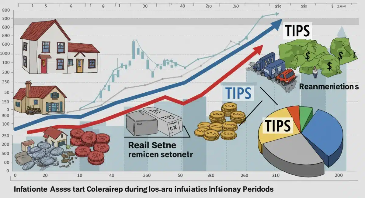 Diversified investment portfolio against inflation