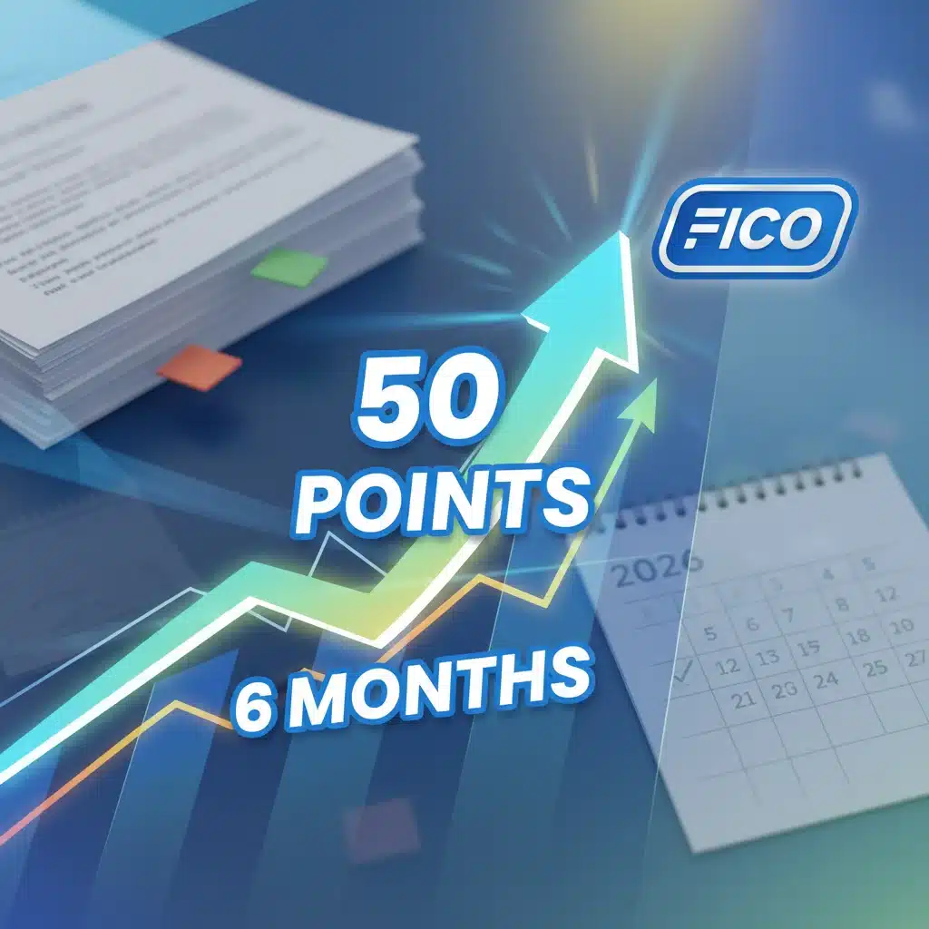 Credit Score Optimization for 2026: Boost Your FICO Score by 50 Points in 6 Months