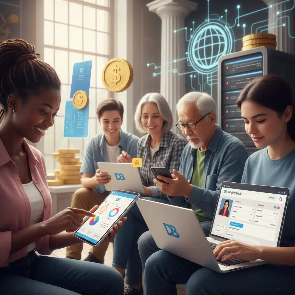 Consumers embracing digital banking platforms and mobile financial apps