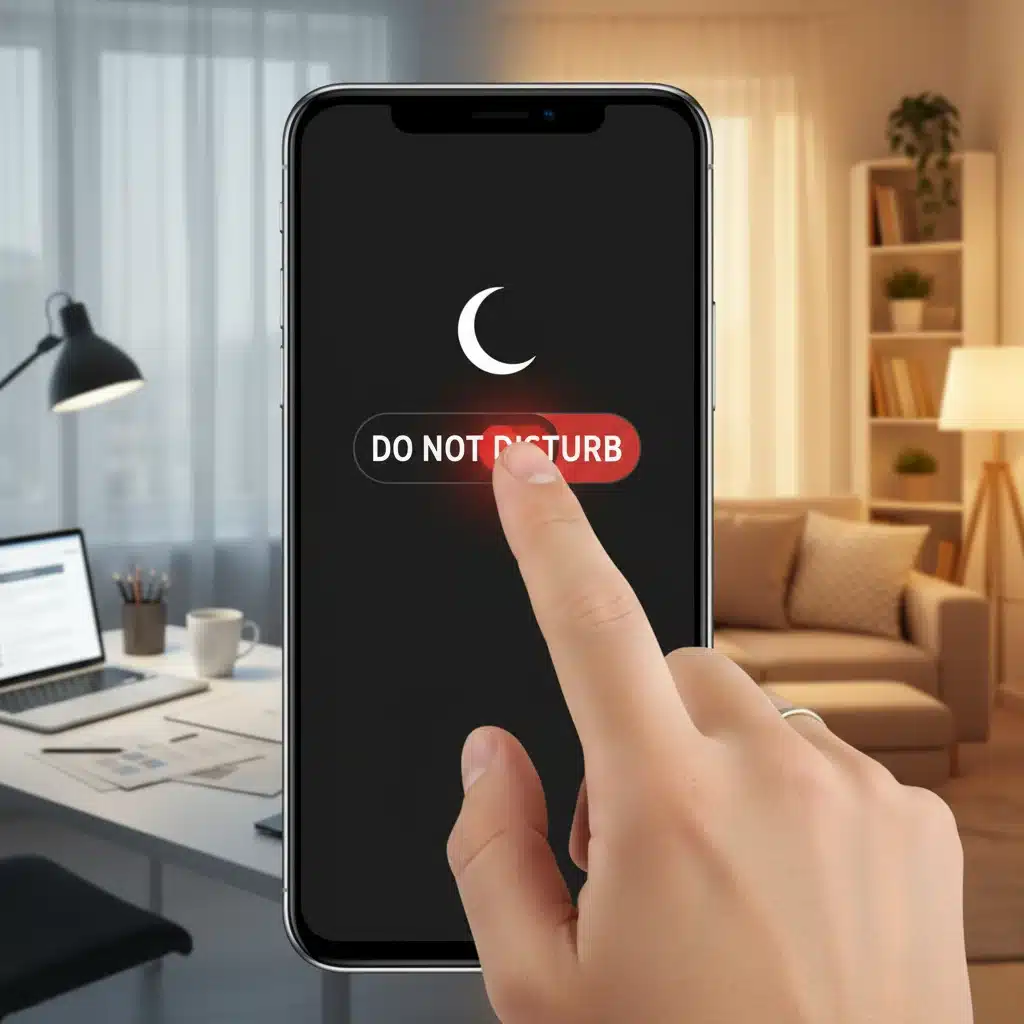 Establishing digital boundaries and disconnecting from work