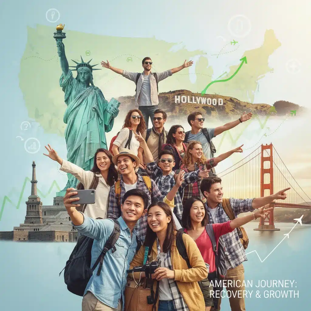 2026 US Travel Market: 18% International Visitor Recovery Forecast