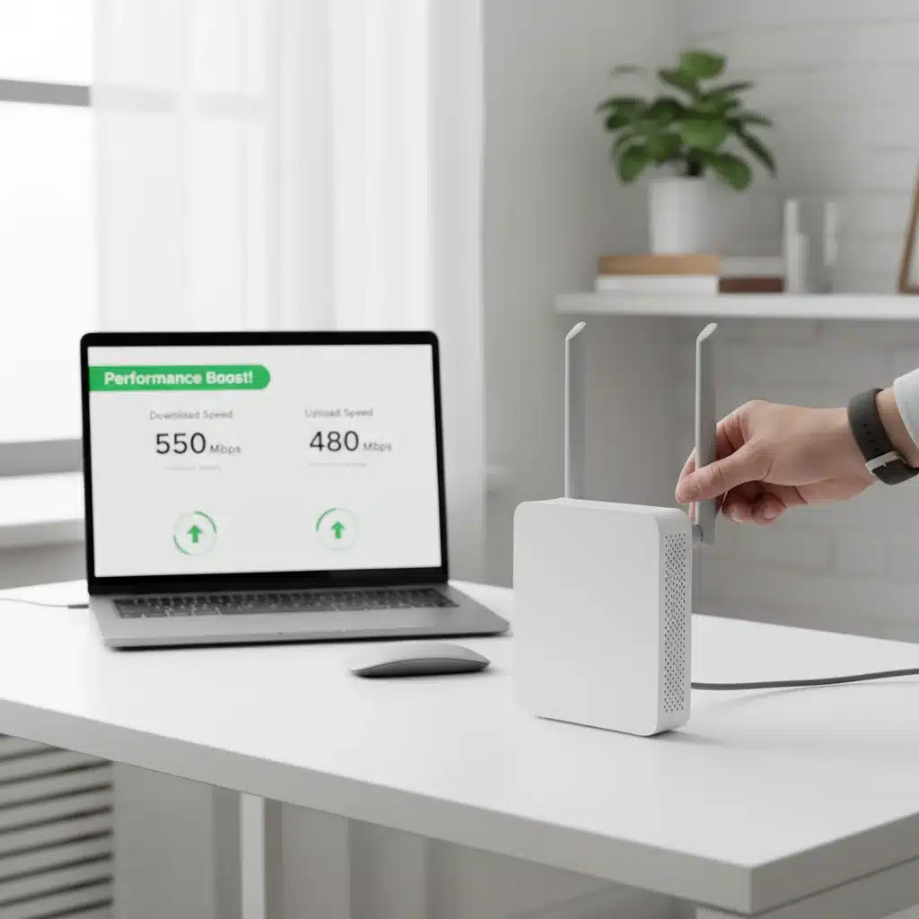 Optimizing Wi-Fi router antenna for better signal strength
