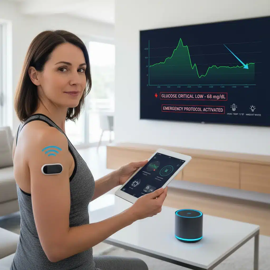 Smart health monitoring system integrated with home automation